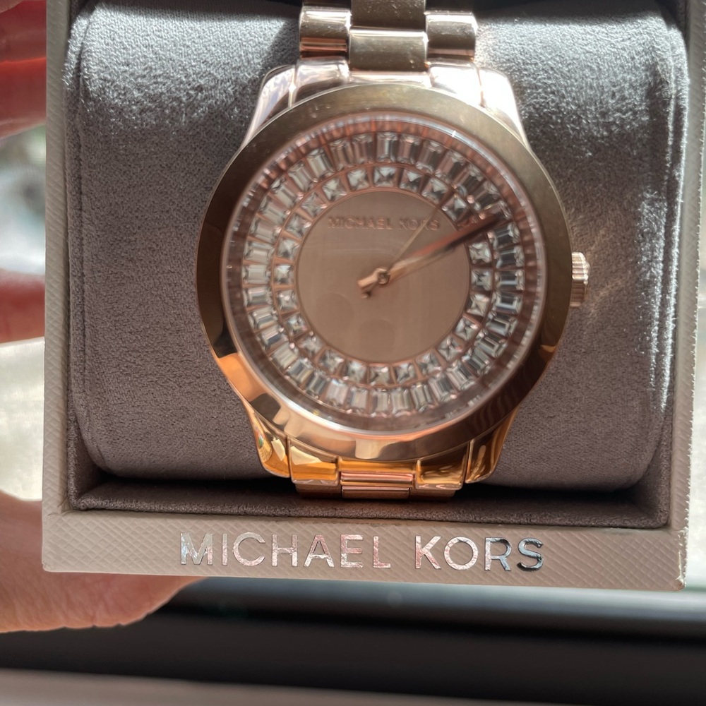 Michael Kors Rose Gold Bracelet Watch
